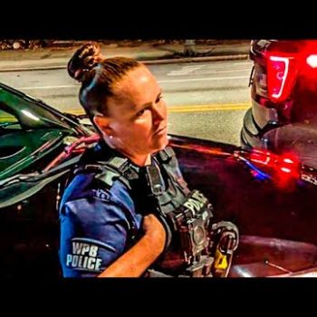 Her Bun Is Too Tight For Her Own Good! Female Cop Asserts Authority And Gets Dismissed