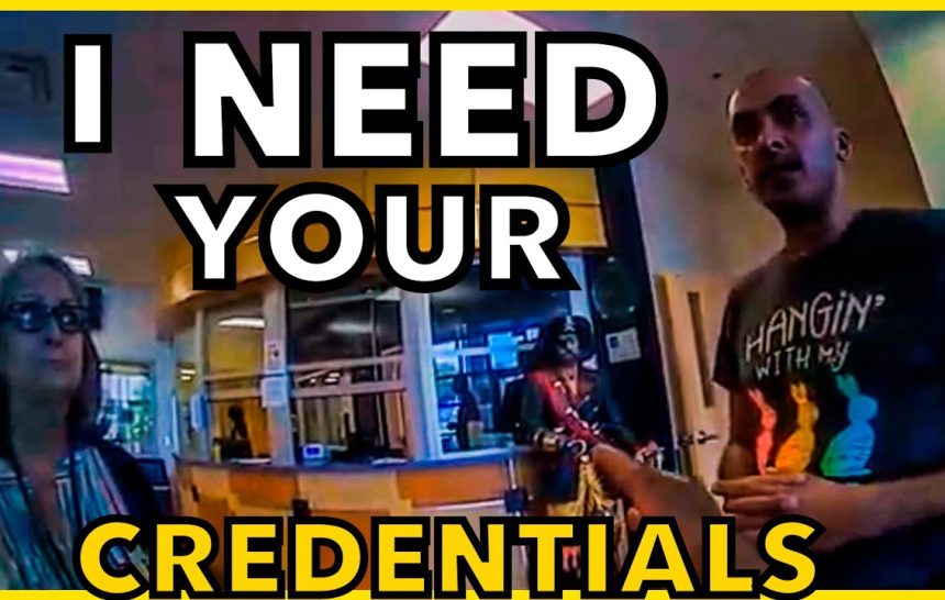 I’m Going To Need To See Your Credentials!  Police Commander Called For Making A Records Request! ￼