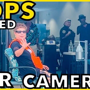 There Are No Cameras Allowed!!! Police Called At The Polls