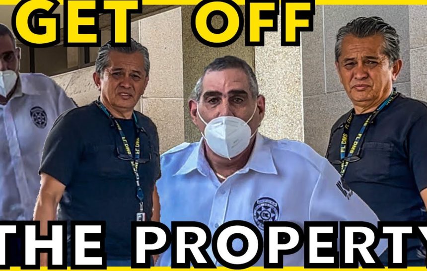 DCF Security Guard Goes 0-100 Real Quick While Police Never Show Up To His Rescue!