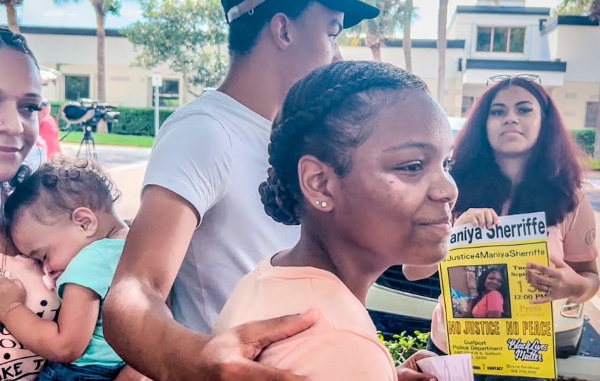 Press Conference Justice For Maniya