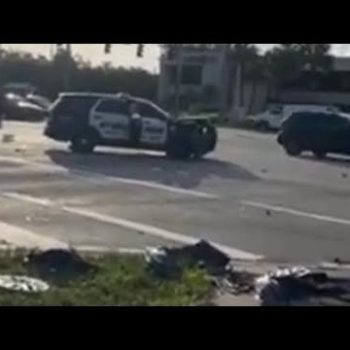West Palm Beach Police Cause Major Accident?