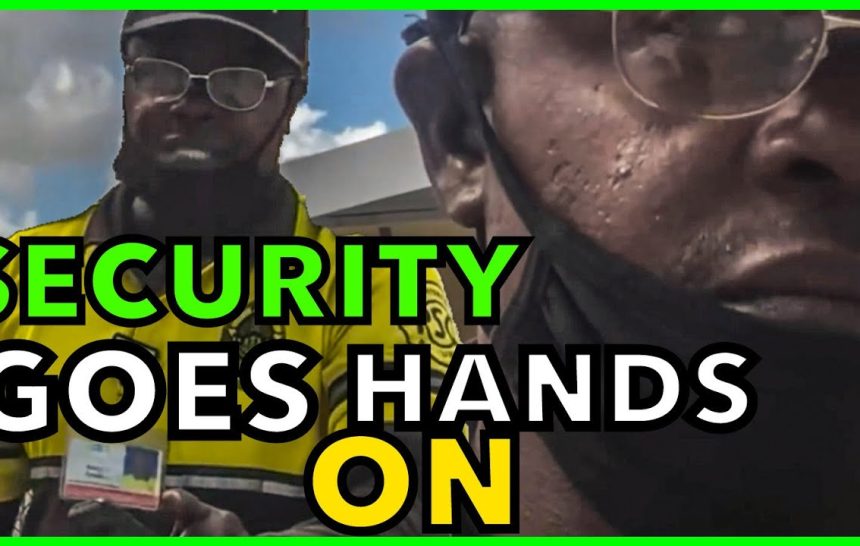 “Don’t Take My Picture You Are Trespassing!” Security Grabbed My Camera Then Was Educated By Police