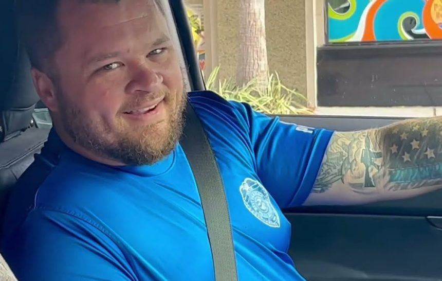 Asking Officer Jerry For A Piggy Back Ride! He Shows No Resistance Towards Acura Amanda