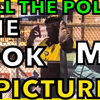 Security Guard Caught Lying In This 911 Call! Security Calls The Police For Taking His Picture