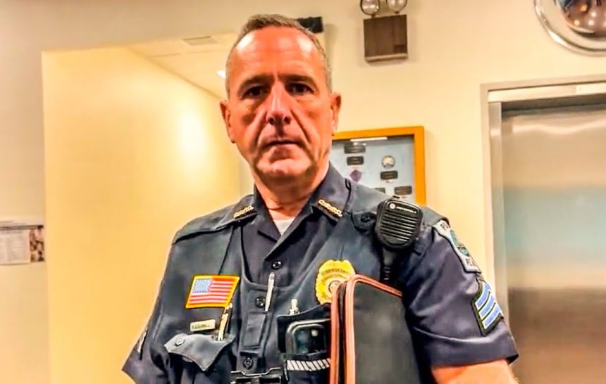 Cop Caught Stealing Fuel In Personal Vehicle