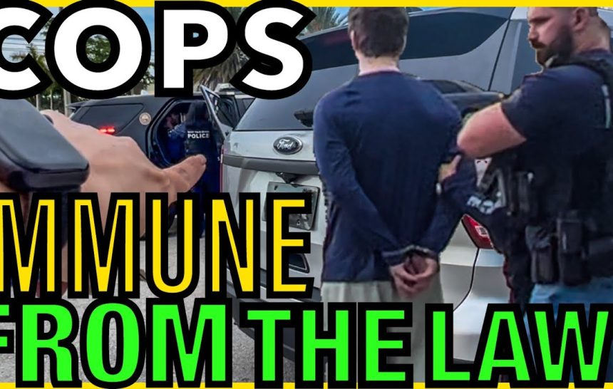 Cop Makes An Arrest While Breaking The Same Law You Would Be Pulled Over For!