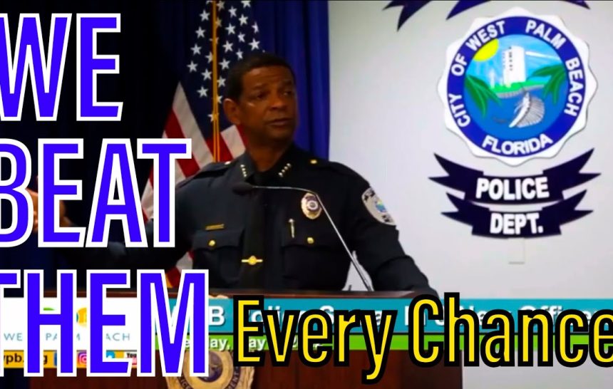 [Graphic￼]Chief Adderley Bragging To New Recruits About Beating A “Certain Group”Every Chance! ￼