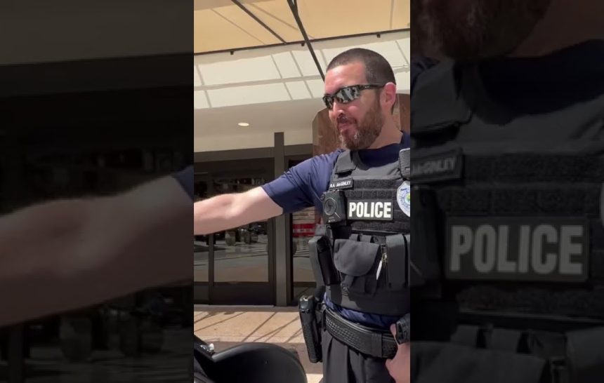 Asking Officer McGinley For A Piggy Back Ride! Plus His Reaction To “Real Slick”