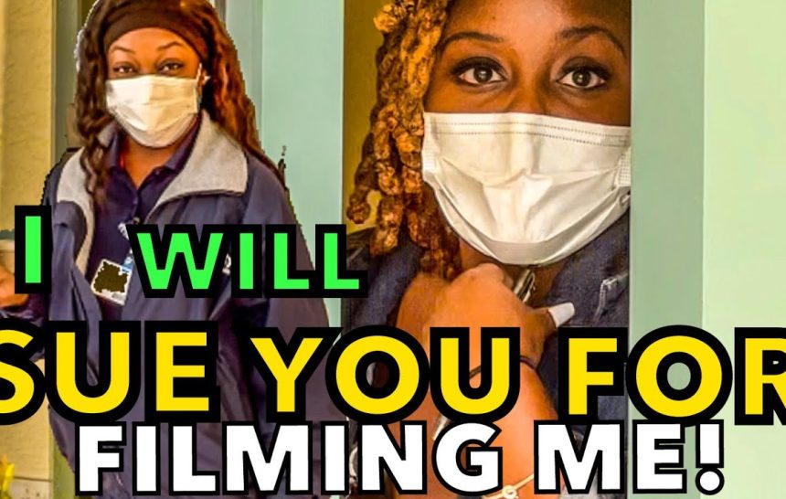 You Will Be Arrested Today! This Is Private Property, You Don’t Have Permission To Film Me! Cops Hid