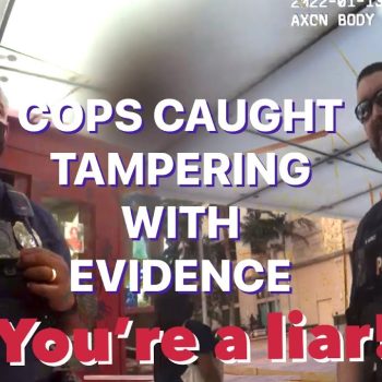 What Is Officer Jones Trying To Hide? West Palm Beach Cops Caught Lying Again!