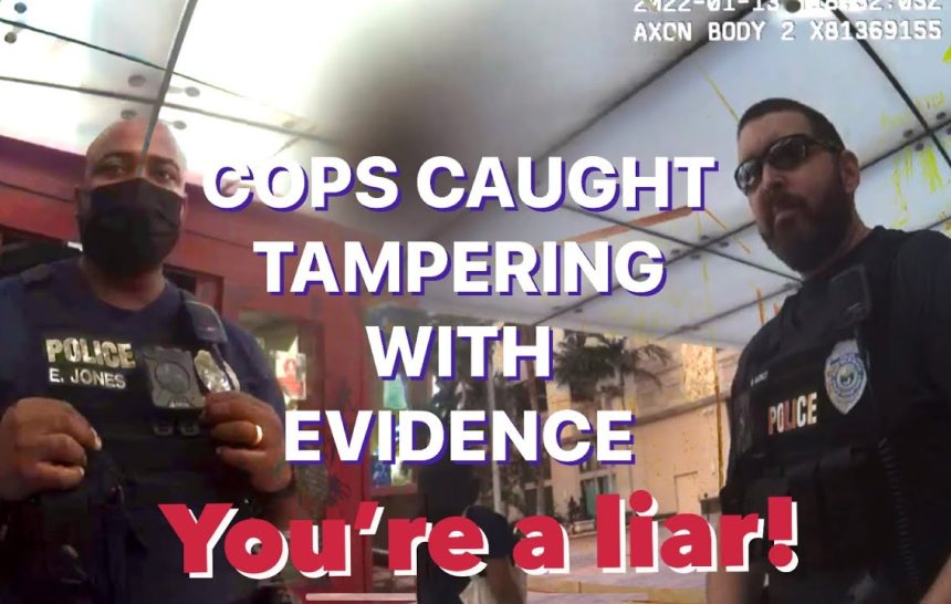 What Is Officer Jones Trying To Hide? West Palm Beach Cops Caught Lying Again!