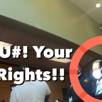 Security Says, “We Should STFU About Our Rights!” This Is Why They Said This Video Dnt Exist!