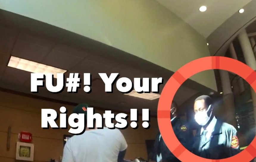 Security Says, “We Should STFU About Our Rights!” This Is Why They Said This Video Dnt Exist!