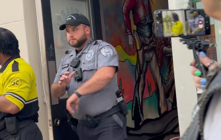 “Community Service” Aid Caught Red Handed!!!