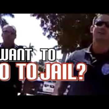 This OG Auditor Knows His Rights!! Shuts These Two WPB Police Officers Down After Threats of Arrest￼