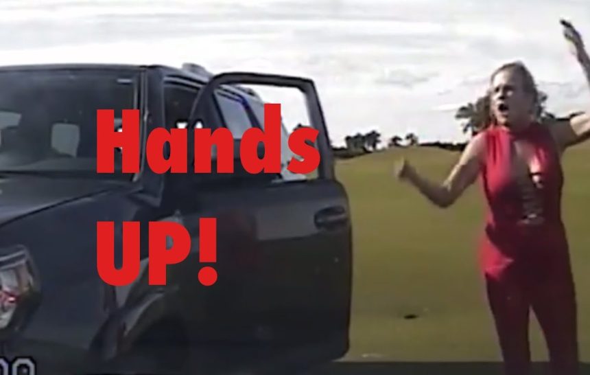 Florida Woman In Jail After Police Chase On Golf Course ￼Ends In Pit Maneuver!￼