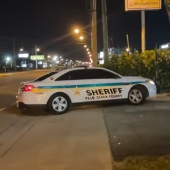 Cops Scatter To Avoid Camera