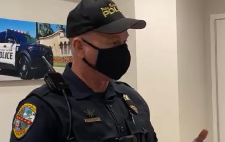 Sergeant Doxx Our Names And Threatens To State Our Home Address!!! Palm Beach Gardens Police Tyrant