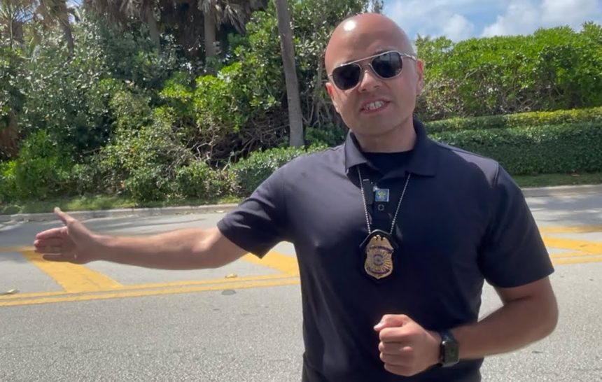 Intimidation Fail!! “You will be arrested for walking here!!”