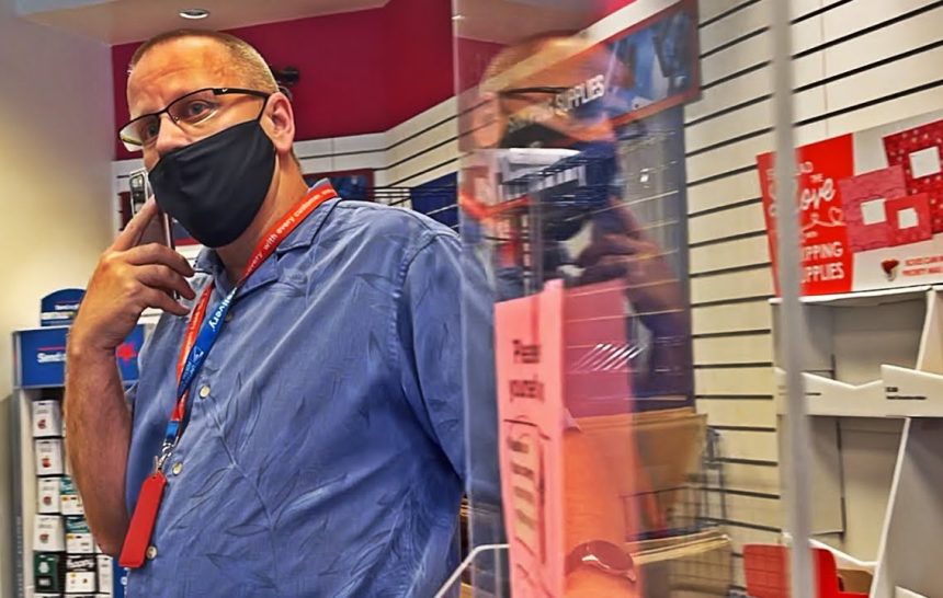 “Get Those Cameras Out Of Here!” Liars!!! USPS Meltdown