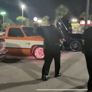 Pulled Over at Car Show