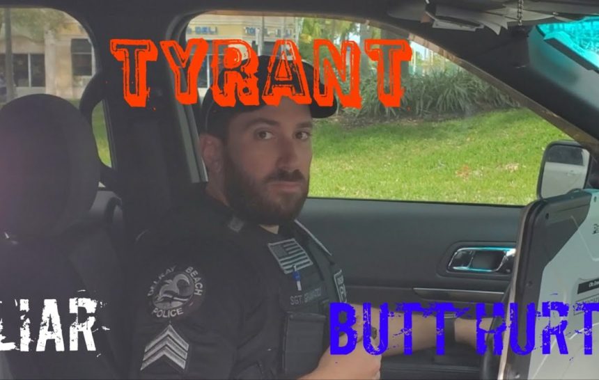 Even The Sergeant Is A Liar!! Very Dangerous Police Force 1st Amendment Audit