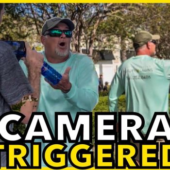 Man Gets Violent Over Filming Police At Cars & Coffee