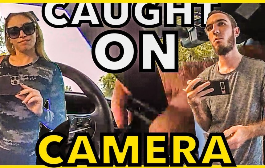 Cop Caught On His Own Body Camera Driving Without His Seatbelt On!