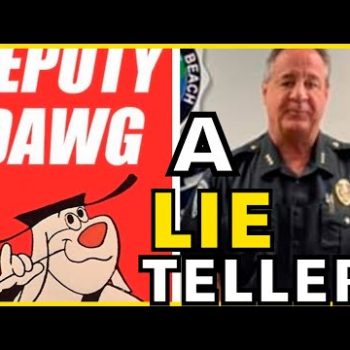 Public Records Prove Deputy Chief Is A Liar!