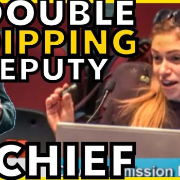 Commissioner Shaved Some Of His Mustache For this