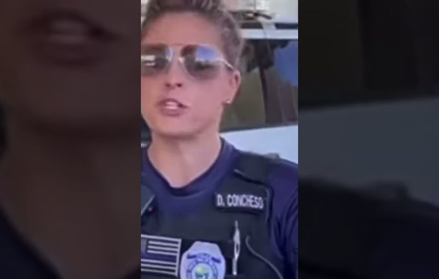 The Funniest Edit I Have Ever Seen Of Angry Female Officer Concheso! #IDRefusal