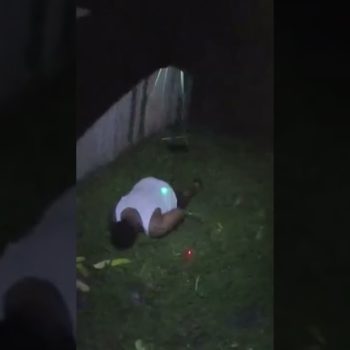 Graphic!! Teen Tased After Giving Up! Foot On His Neck! Tyrant Officer Rosario ￼