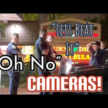 Camera Shy Officers With Nothing But Time On Their Hands! Palm Beach Gardens Finest Lead By Example