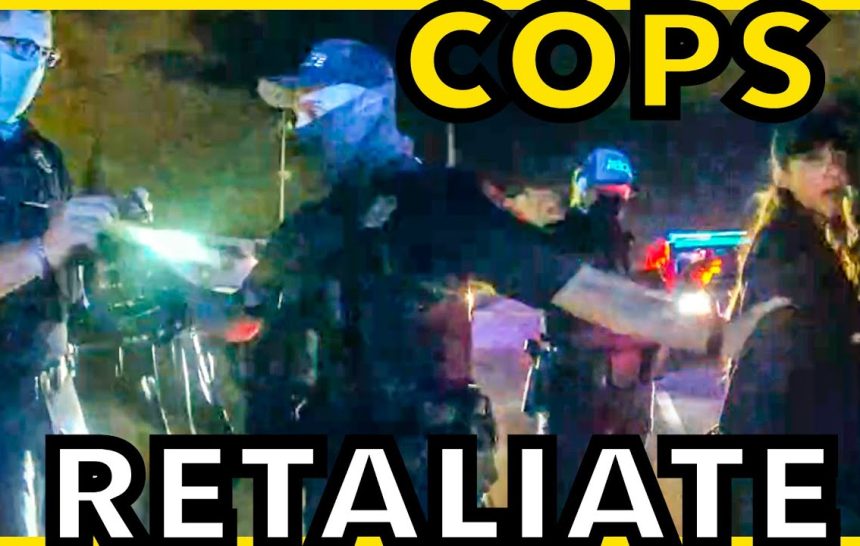 Cops Watching My Live Stream Arrest Me After Crossing The Street! Palm Beach Gardens Cops Retaliate