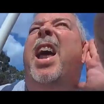 Psycho Gun Show Owner Colludes With Police To Get Man Unlawfully Trespassed From Public Property￼￼