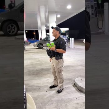 Was this the real police?  You decide
