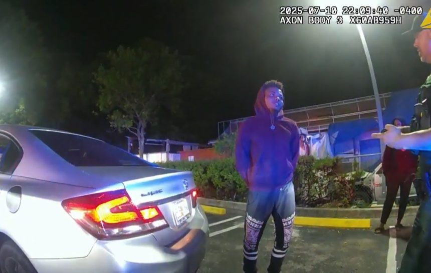 Driver Handcuffed For Asserting His Rights? PBSO Traffic Stop In West Palm Beach Fl