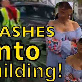 Karen Causes An Accident Then Causes A Scene! ￼